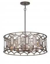 Minka-Lavery 3587-795 - Hexly - 6 Lights Pendant