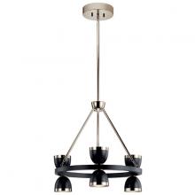 Kichler 52417BKLED - Chandelier 6Lt LED