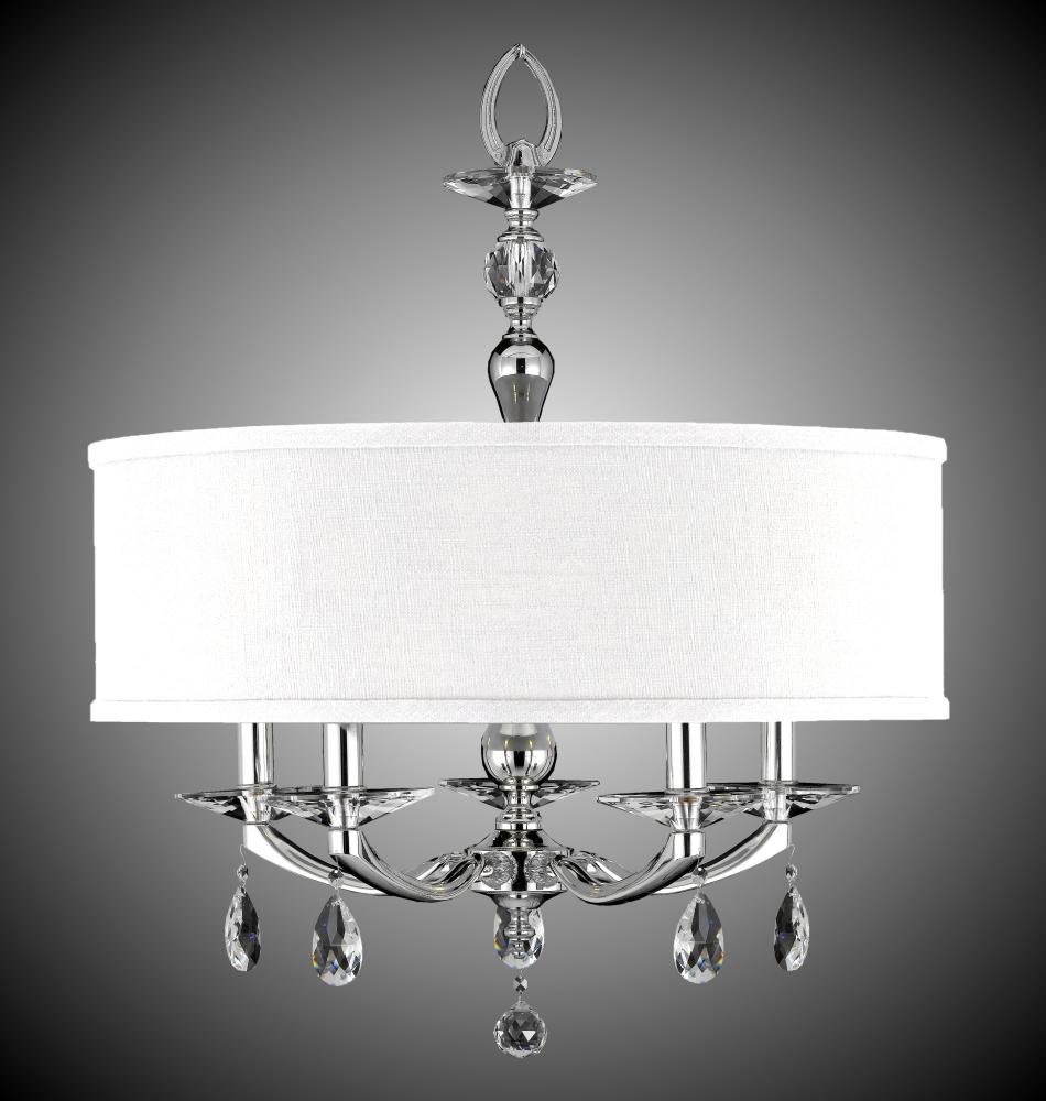 19 inch Kensington Empire Drum Shade Chandelier