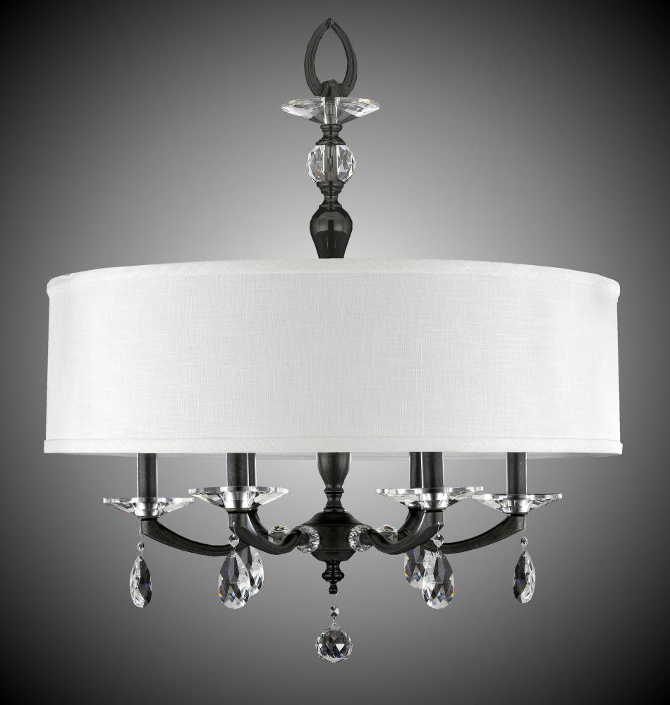 24 inch Kensington Empire Drum Shade Chandelier