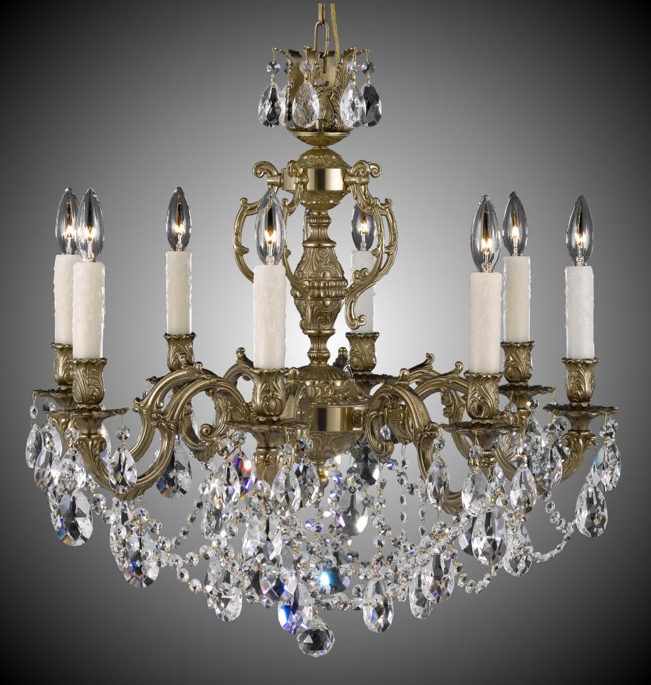 8 Light Rosetta Chandelier