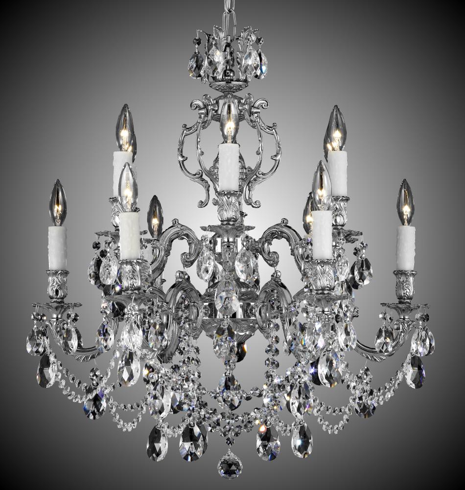 6+6 Light Rosetta Chandelier