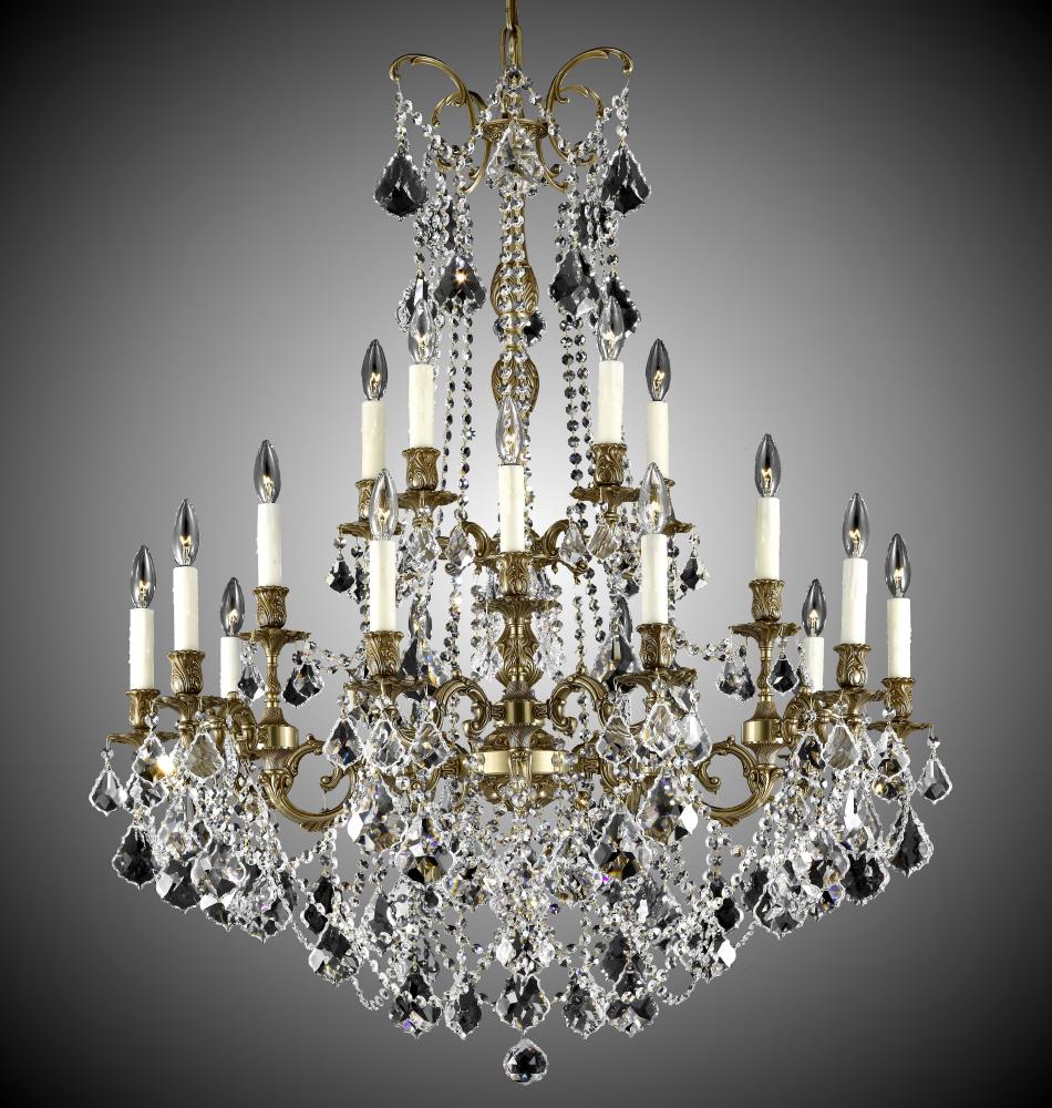 5+15 Light Sterling Chandelier