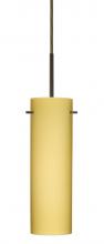  1BC-4930VM-HAL-BR - Besa Copa Pendant Bronze Vanilla Matte 1x40W Halogen