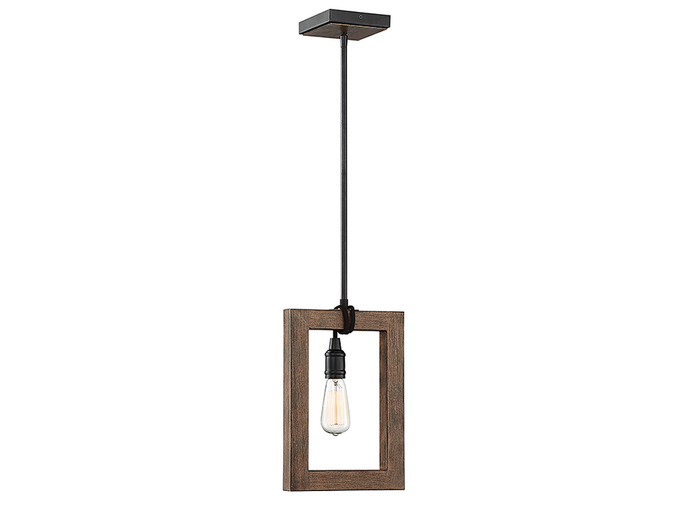 Burgess 1-light Mini-pendant In Durango