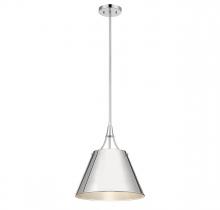 Savoy House 7-4499-1-109 - Willis 1-Light Pendant in Polished Nickel