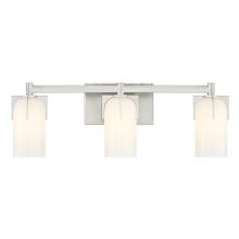 Savoy House 8-4128-3-SN - Caldwell 3-Light Bathroom Vanity Light in Satin Nickel