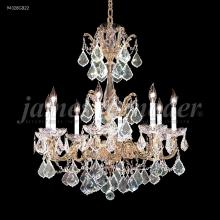 James R Moder 94328BZ2GT - Madrid Cast Brass 8 Light Chandelier