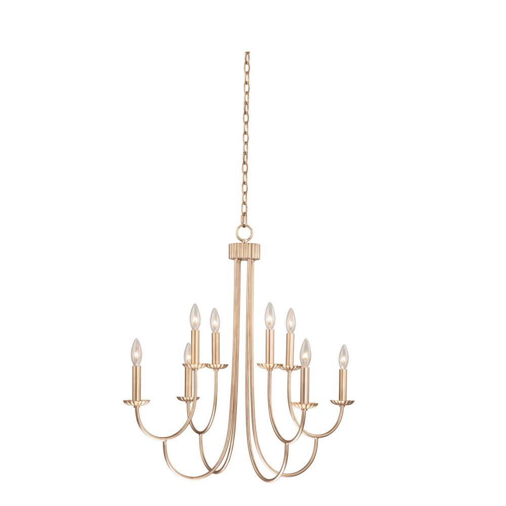 Kiera (4 + 4) Light 2 Tier Chandelier