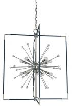 Framburg Limited Editions F-L1110 BN/MBLACK - 10-Light Brushed Nickel/Matte Black Zeta Chandelier