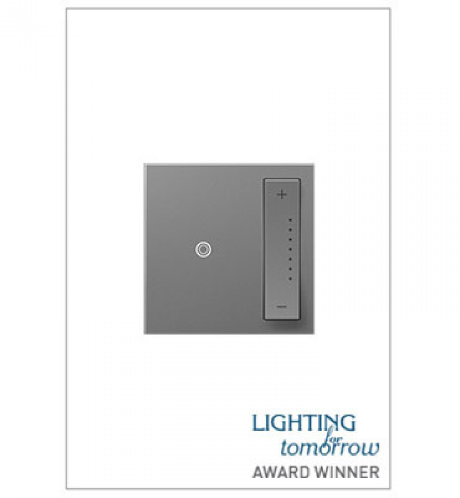 adorne? 700W sofTap? Tru-Universal Dimmer, Magnesium, with Microban?