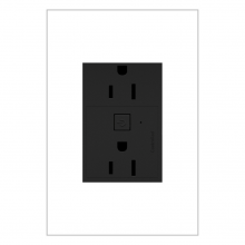 Legrand WNAR153G1 - Adorne® 15A Smart Outlet with Netatmo Plus-Size, Graphite