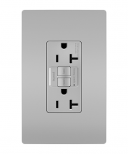 Legrand 2097TRGRY - radiant? Spec Grade 20A Tamper Resistant Self Test GFCI Receptacle, Gray