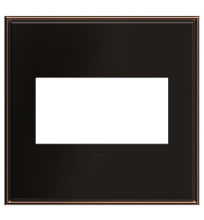 Legrand AWC2GOB4 - adorne® Oil-Rubbed Bronze Two-Gang Screwless Wall Plate