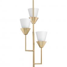 Progress P500445-205 - Pinellas Collection Three-Light Soft Gold Contemporary Pendant