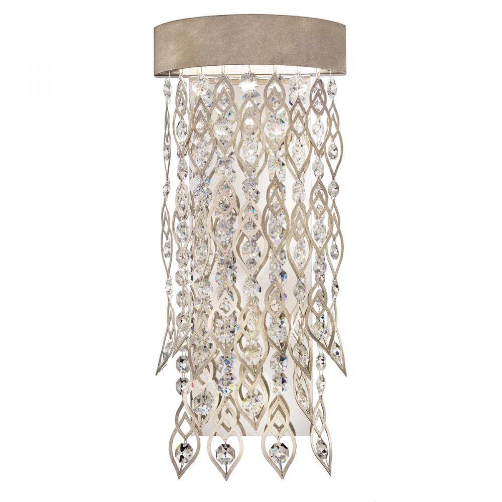 Pavona  120/277V Wall Sconce in Heirloom Gold with Radiance Crystal