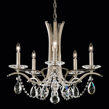 Schonbek 1870 VA8355N-06R - Vesca 5 Light 120V Chandelier in White with Clear Radiance Crystal