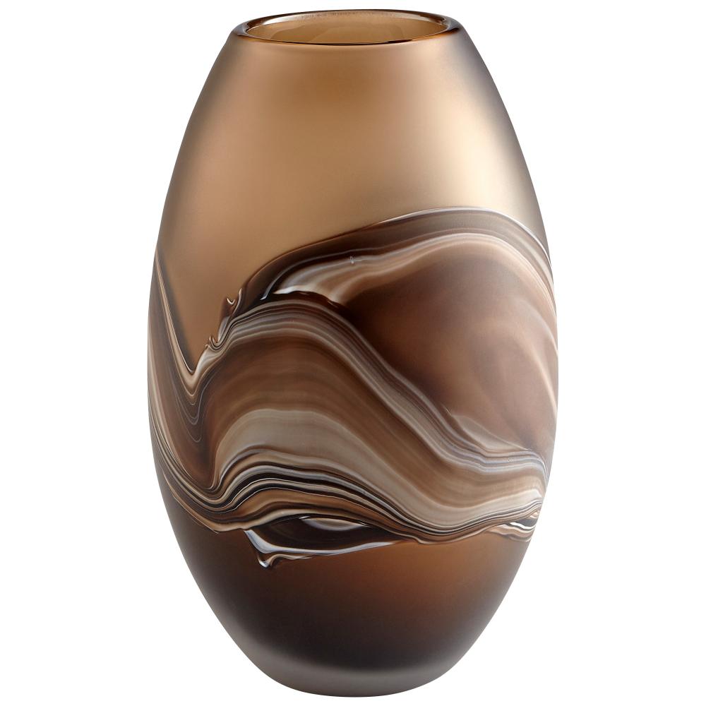 Nina Vase|Amber Swirl-SM