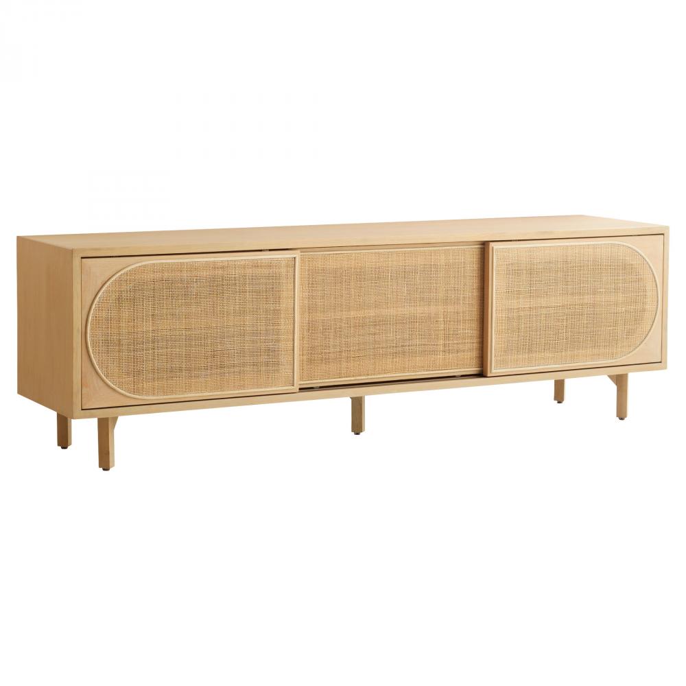 Lamu Media Cabinet | Oak