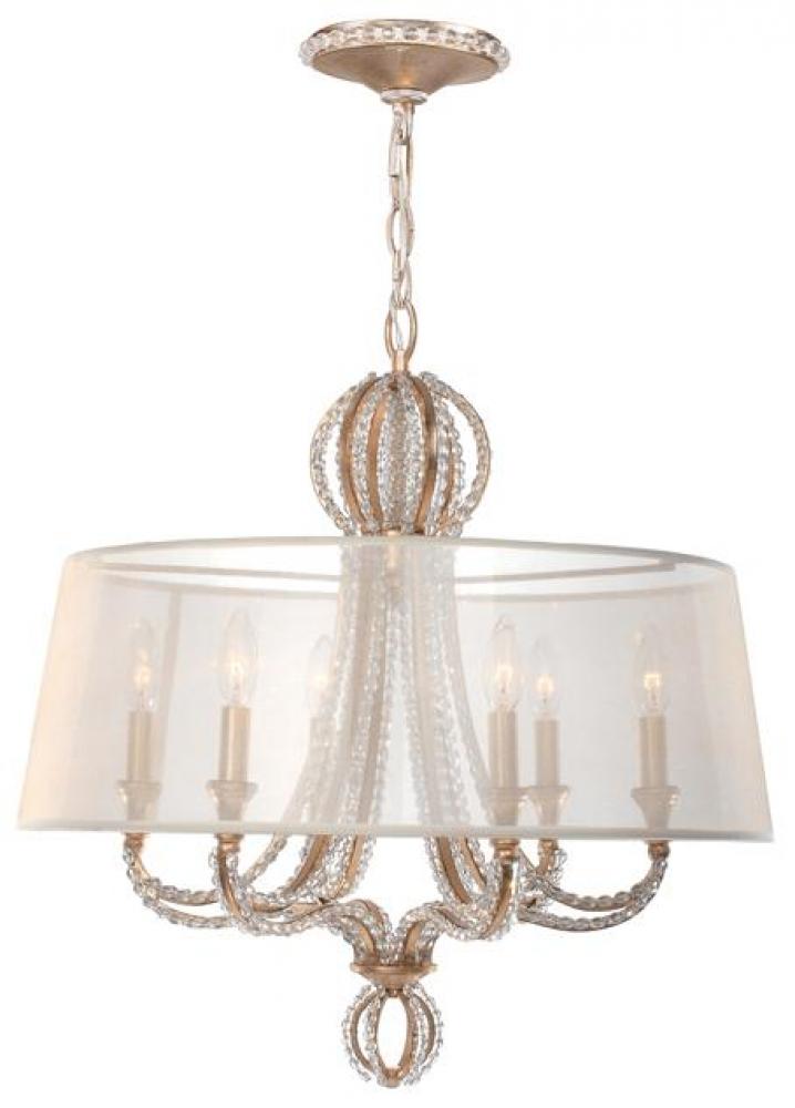 Garland 6 Light Distressed Twilight Chandelier