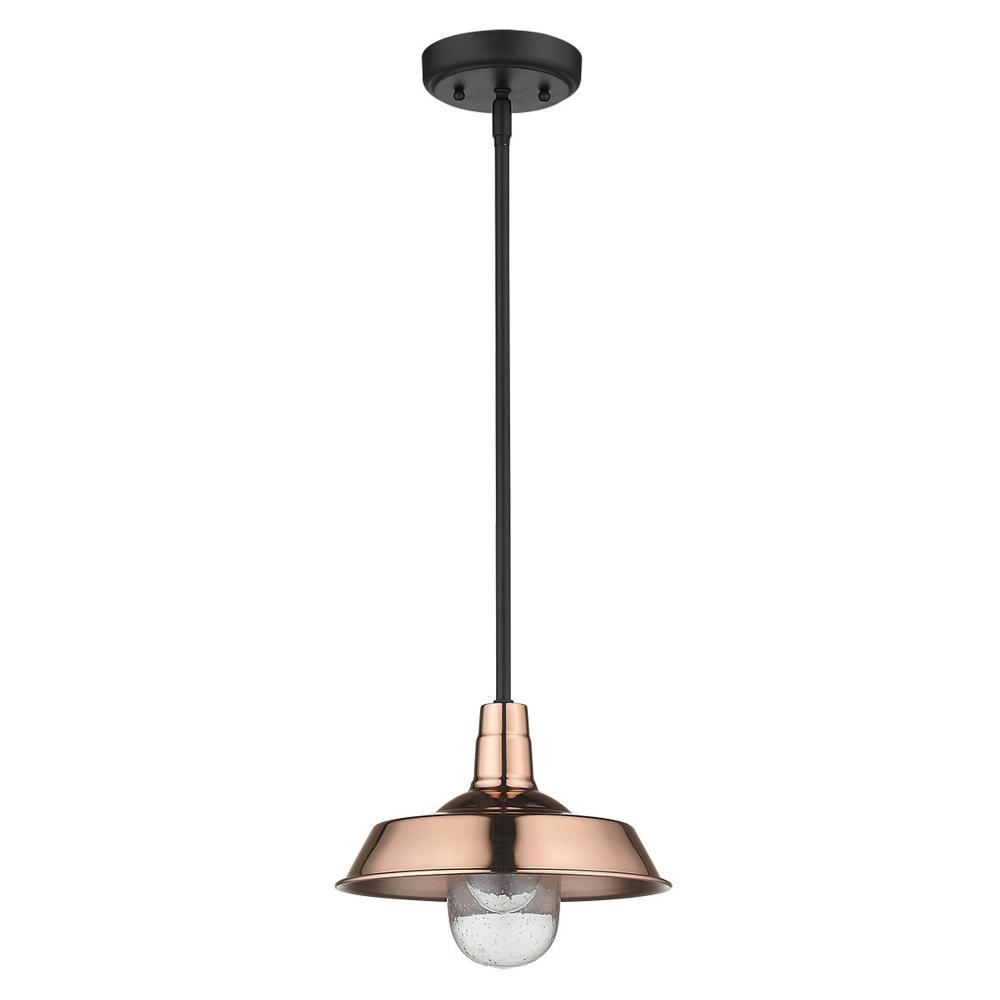 Burry 1-Light Copper Convertible Pendant