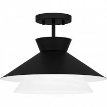 Quoizel QSF6171MBK - Quoizel Semi-Flush Mount