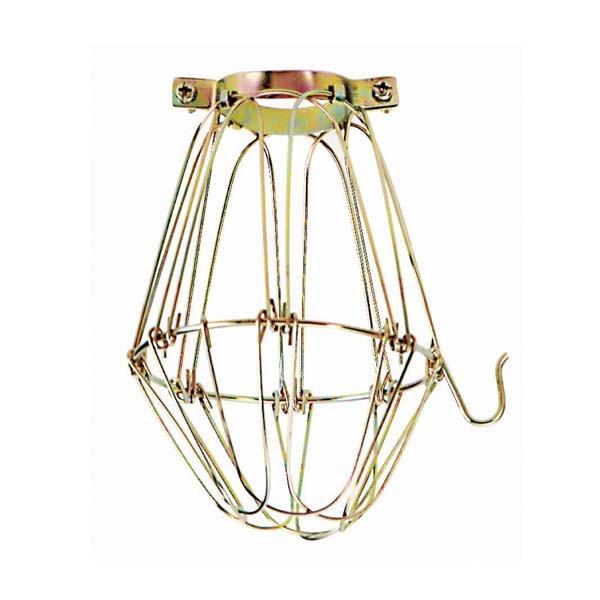 Light Bulb Cage; Brass Finish; 5-3/4" Height