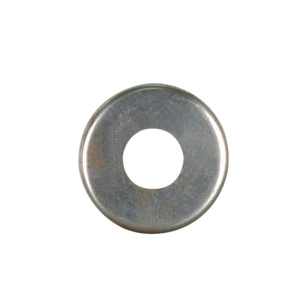 Steel Check Ring; Curled Edge; 1/8 IP Slip; Unfinished; 1-3/8" Diameter