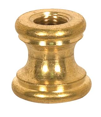 Solid Brass Neck And Spindle; Unfinished; 7/8" x 13/16"; 1/8 IP Tapped