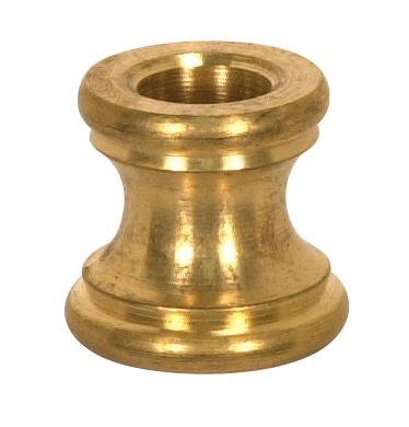 Solid Brass Neck And Spindle; Unfinished; 7/8" x 13/16"; 1/8 IP Slip