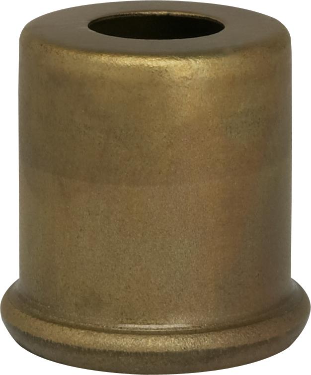 Solid Brass Spacer; 7/16" Hole; 1" Height; 7/8" Diameter; 1" Base Diameter;