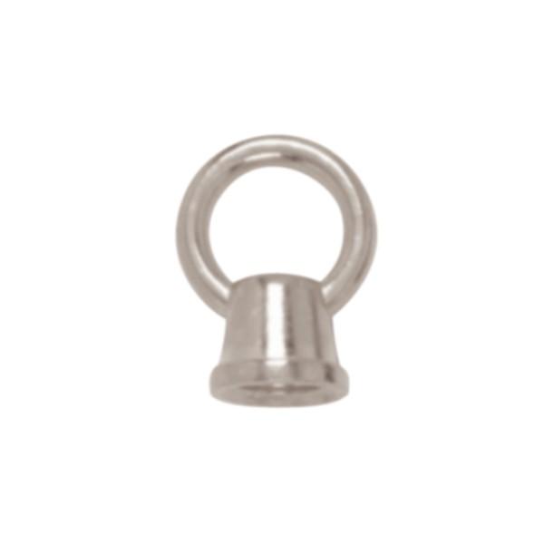 1" Female Loops; 1/8 IP With Wireway; 10lbs Max; Brushed Nickel Finish
