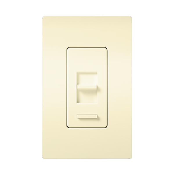 Slide Dimmer; Almond Finish