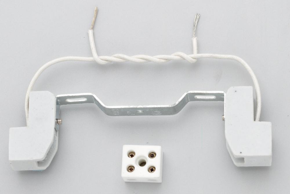 Double Ended Halogen Socket; 118mm