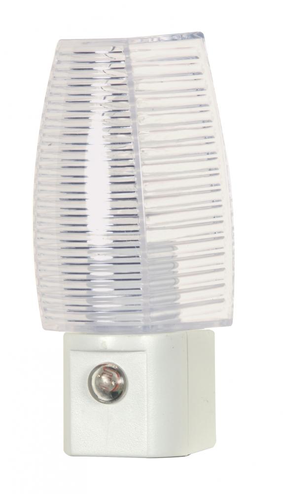 LED Night Light, Automatic Sensor, Decorative Lens Lampshade, On at Dusk - Off at Dawn