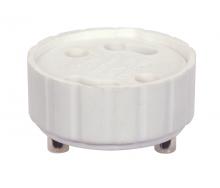 Satco Products Inc. 80/2511 - GU24 To GU24 White Extender; 5/8" Overall Extension; 660W; 600V