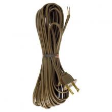 Satco Products Inc. 90/1535 - 18/2 SPT-1-105C All Cord Sets - Molded Plug - Tinned Tips 3/4" Strip with 2" Slit 100 Ctn.
