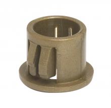 Satco Products Inc. 90/180 - Nylon Snap-In Bushing; For 7/16" Hole; Gold Finish