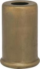 Satco Products Inc. 90/2224 - Solid Brass Spacer; 7/16" Hole; 1-1/2" Height; 7/8" Diameter; 1" Base Diameter;