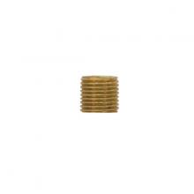 Satco Products Inc. 90/2476 - 1/4 IP Solid Brass Nipple; Unfinished; 3-1/2" Length; 1/2" Wide