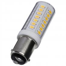  S12138 - 4.5 Watt Mini LED; Bayonet Single Contact Base; 3000K; Clear Finish; 12 Volt