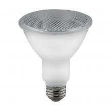 Satco Products Inc. S29189 - 8 Watt; PAR30LN LED; Amber color; 40 deg. Beam Angle; Medium base; 120 Volt; Turtle Friendly