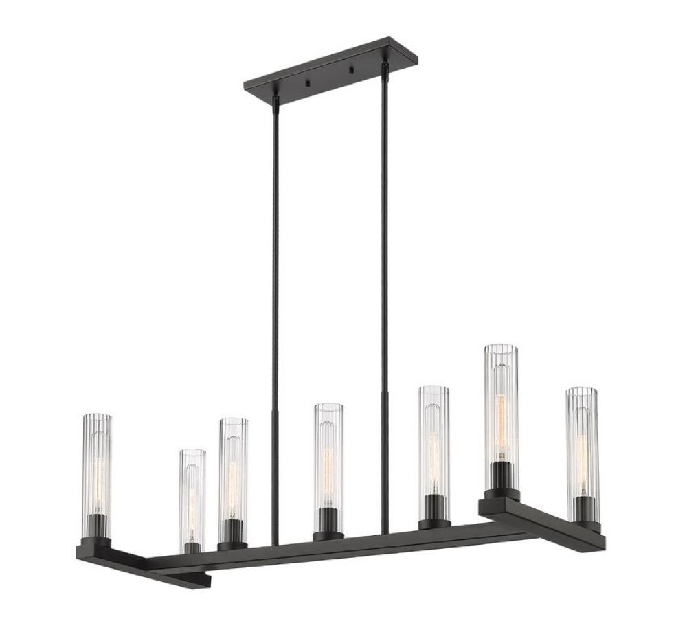 7 Light Linear Chandelier