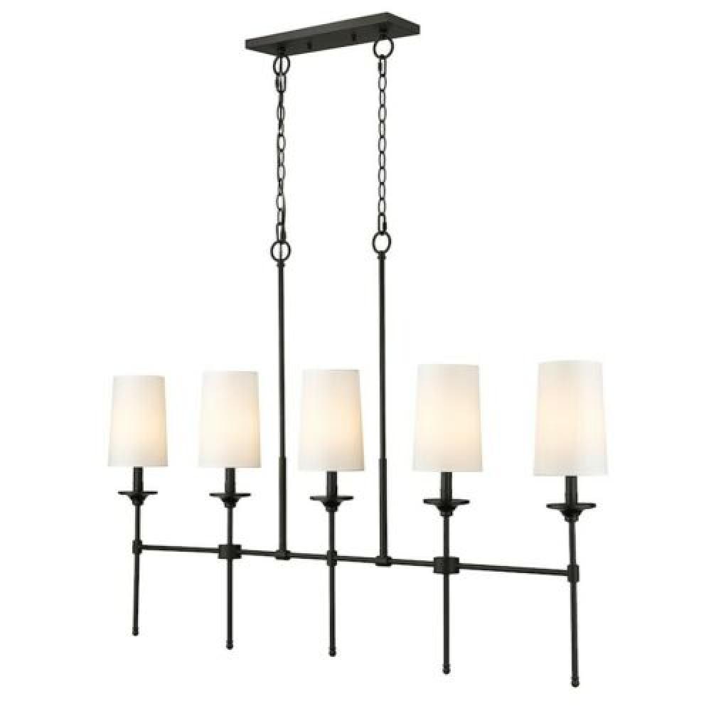 5 Light Linear Chandelier