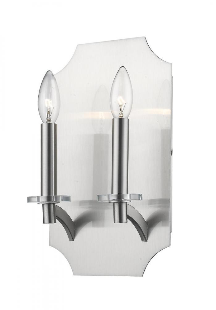 2 Light Wall Sconce