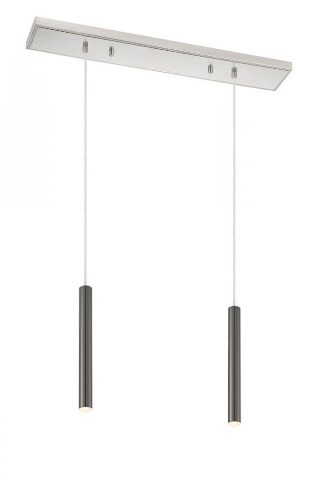 2 Light Linear Chandelier