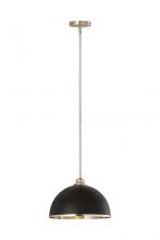 Z-Lite 1004P14-MB-BN - 1 Light Pendant