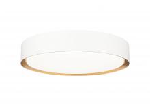 Z-Lite 1014F16-MW-MGLD-LED - 1 Light Flush Mount