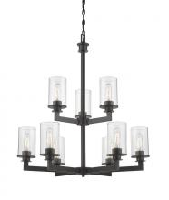 Z-Lite 462-9BRZ - 9 Light Chandelier