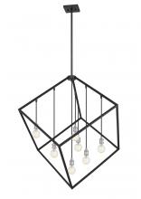  478P44-MB-BN - 7 Light Chandelier